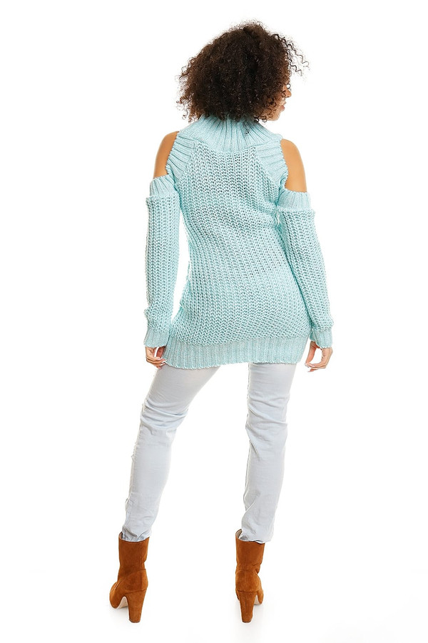 blue - Hard-knitted jumper model 84344 PeeKaBoo U704-84344