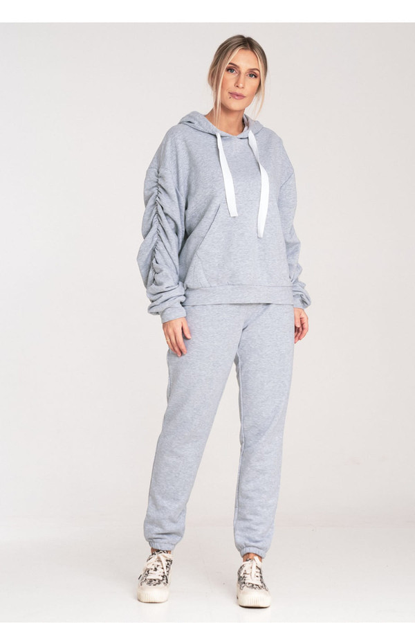 grey - Sweatshirt model 203134 Figl U704-203134