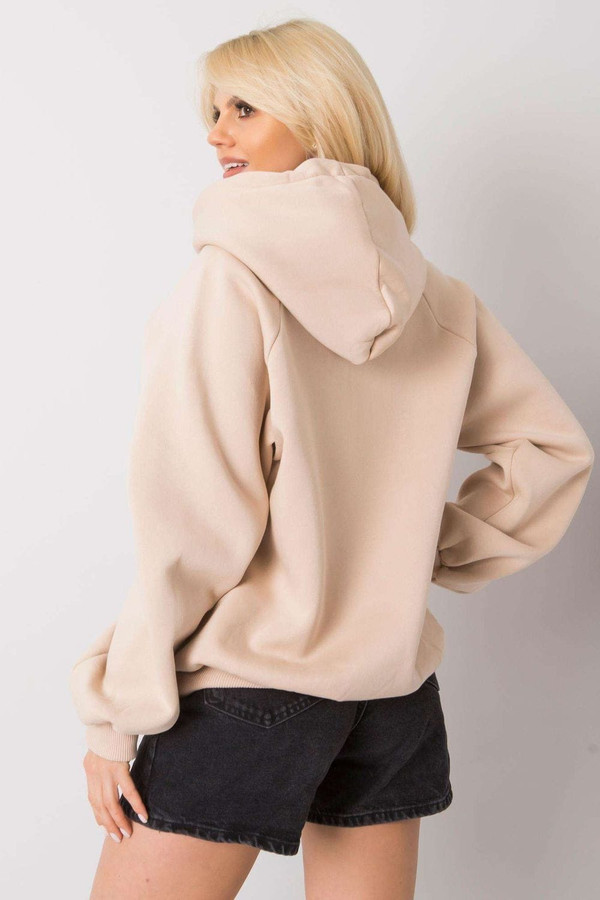 beige - Sweatshirt model 169823 Ex Moda U704-169823