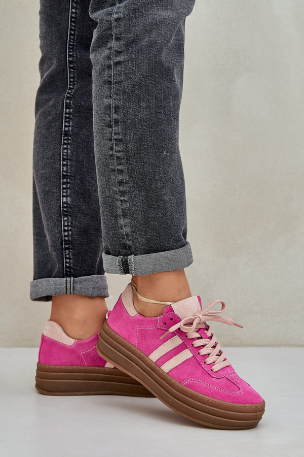 pink - Sport Shoes model 208545 Step in style U704-208545