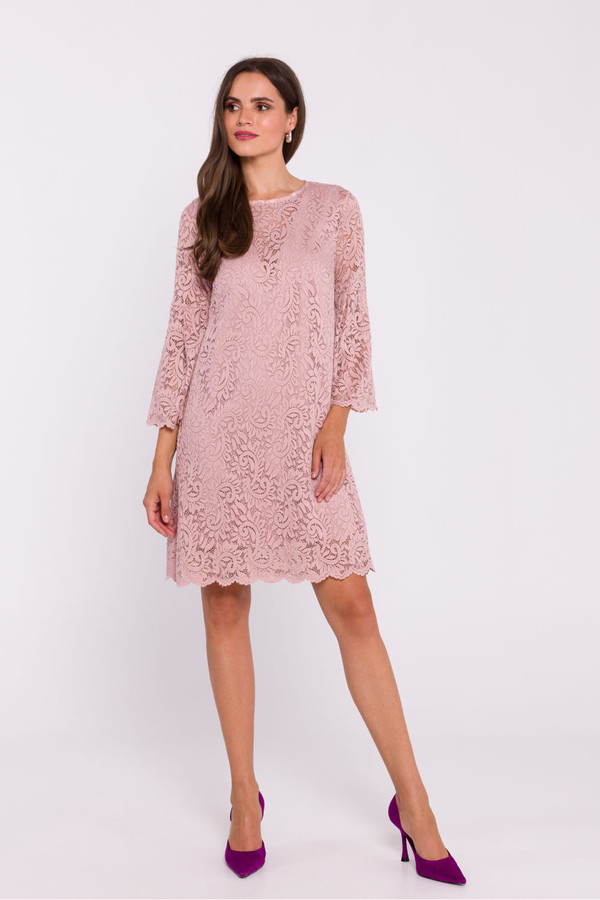 pink - Evening dress model 201106 Stylove U704-201106