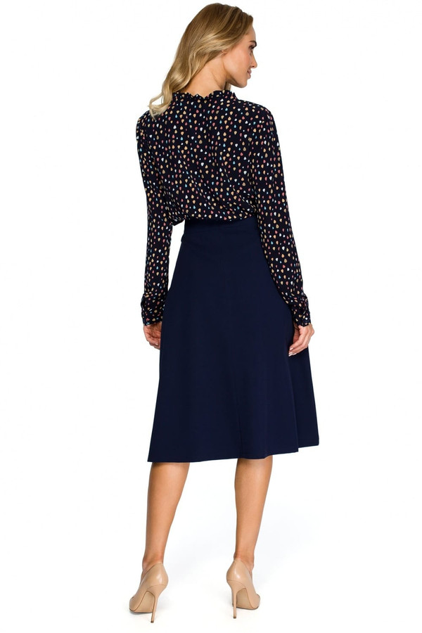 navy blue - Skirt model 124819 Stylove U704-124819