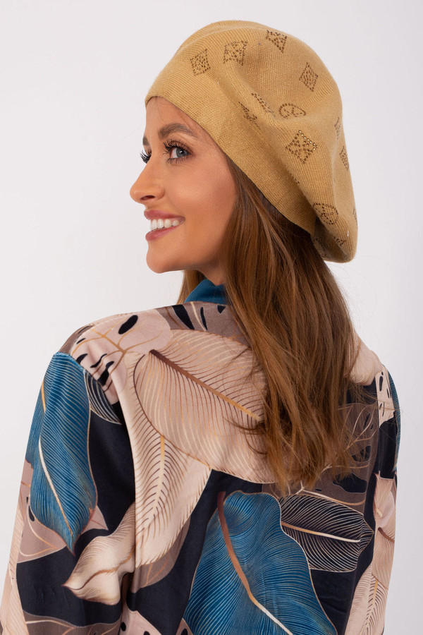 brown - Beret model 191128 AT U704-191128