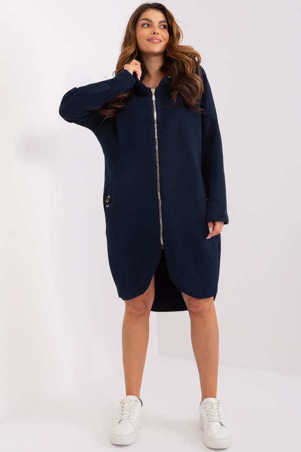 navy blue - Sweatshirt model 191268 Relevance U704-191268