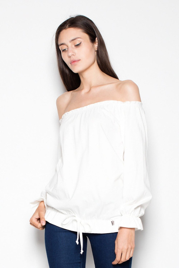 beige - Blouse model 77499 Venaton U704-77499
