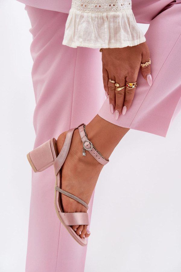 pink - Heel sandals model 213010 Step in style U704-213010