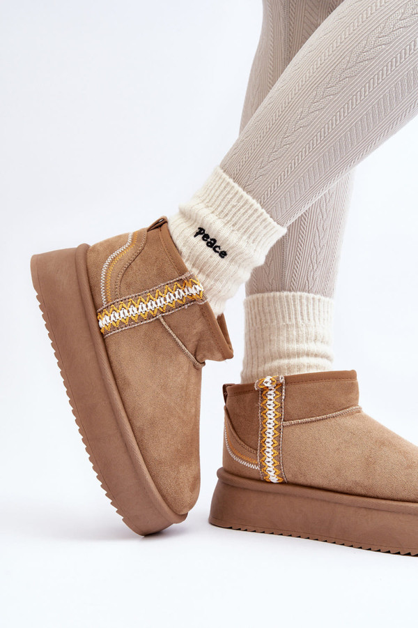 brown - Snow boots model 204880 Step in style U704-204880