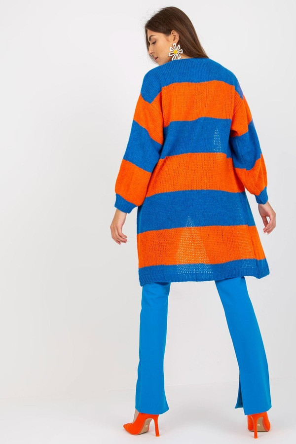 blue - Cardigan model 170740 Och Bella U704-170740
