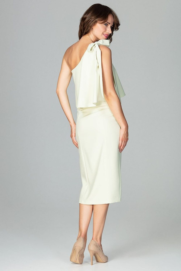 yellow - Cocktail dress model 122513 Lenitif U704-122513