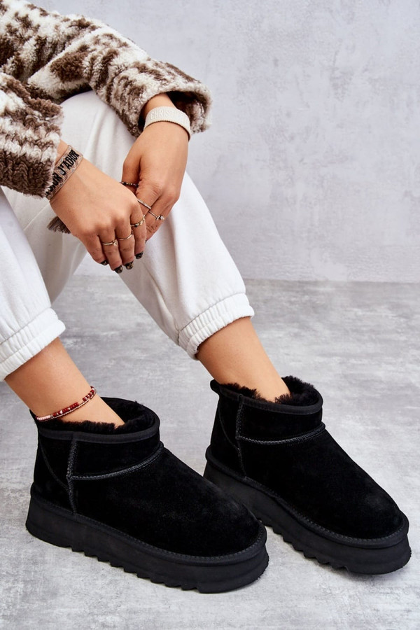 black - Snow boots model 174769 Step in style U704-174769