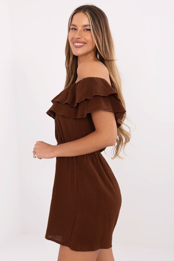 brown - Suit model 213848 Italy Moda U704-213848