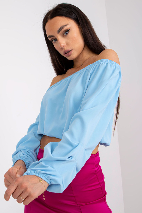blue - Blouse model 164635 Italy Moda U704-164635