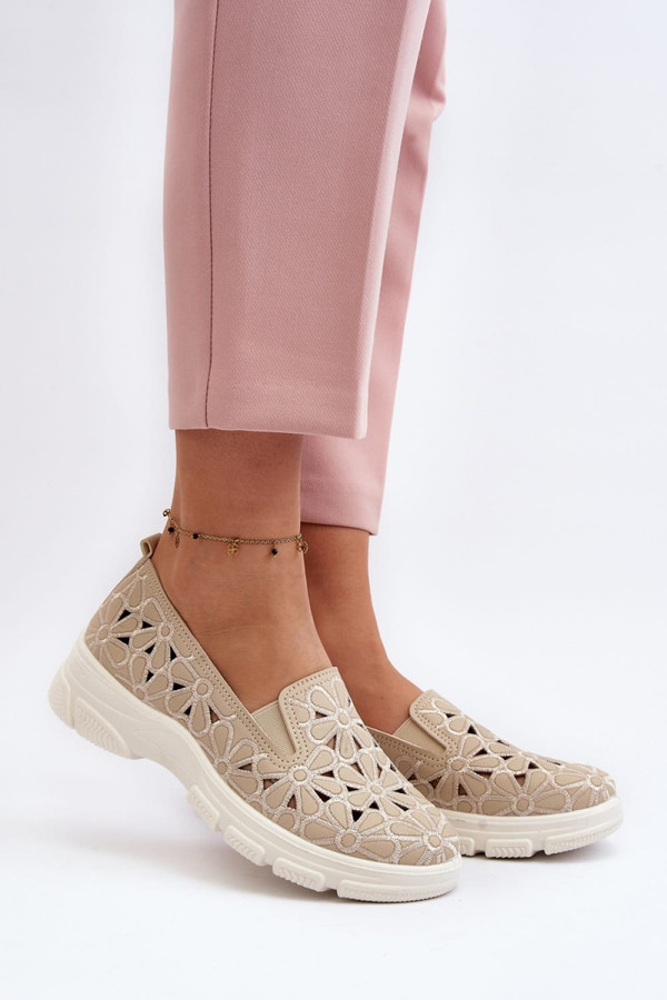 beige - Half shoes model 193135 Step in style U704-193135