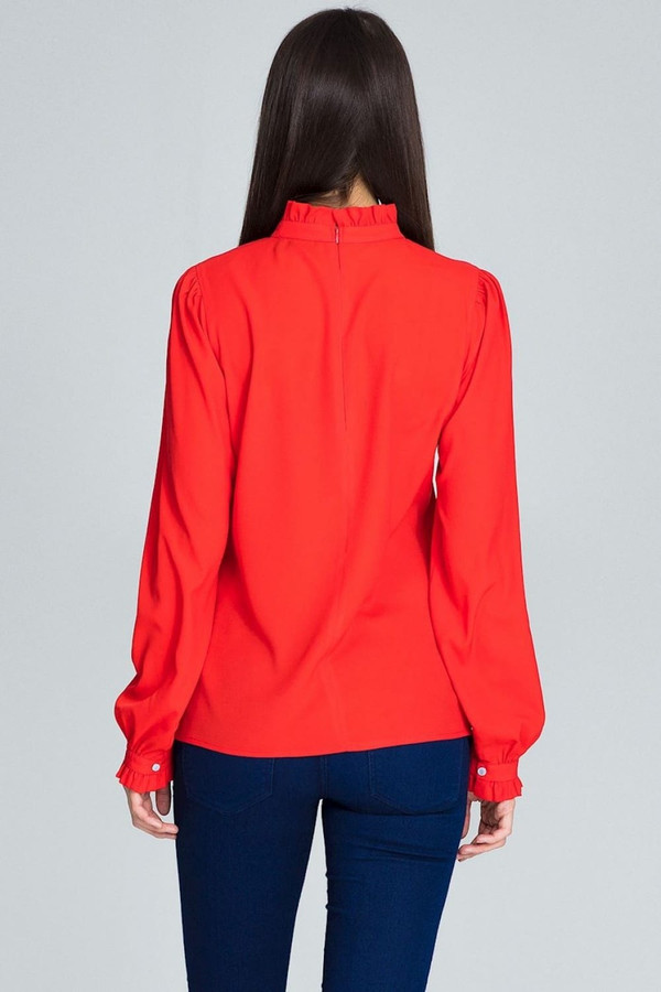 red - Blouse model 116366 Figl U704-116366