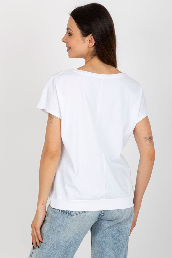 white - Blouse model 182100 Rue Paris U704-182100