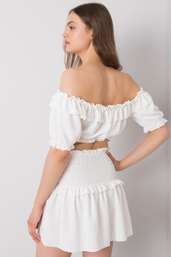 white - Blouse model 167519 Och Bella U704-167519