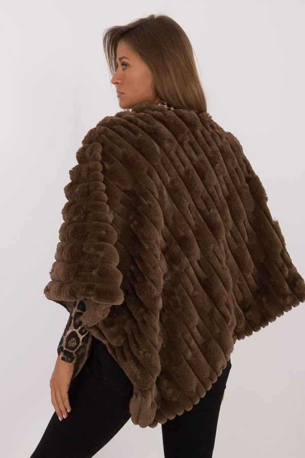 brown - Poncho model 199769 AT U704-199769