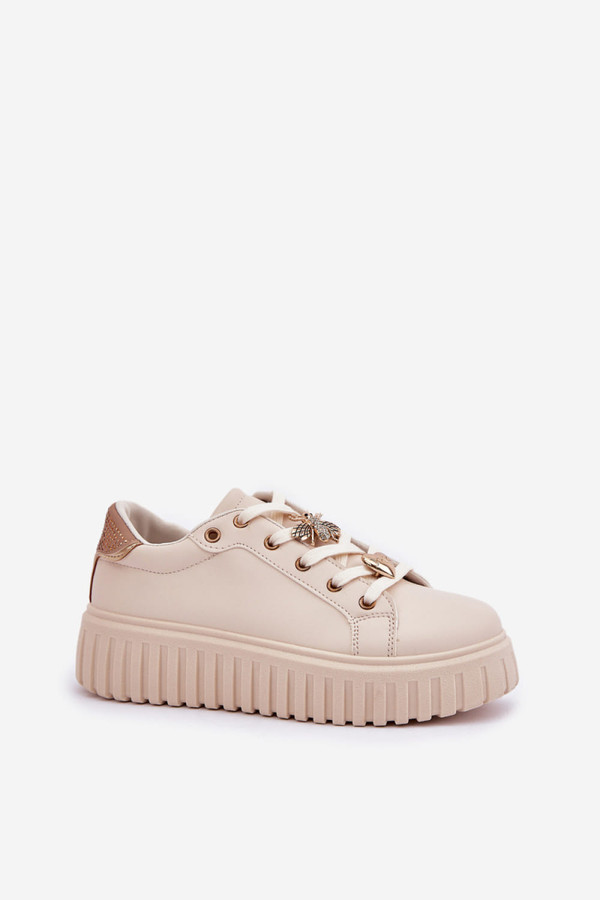 beige - Platform sneakers model 206838 Step in style U704-206838