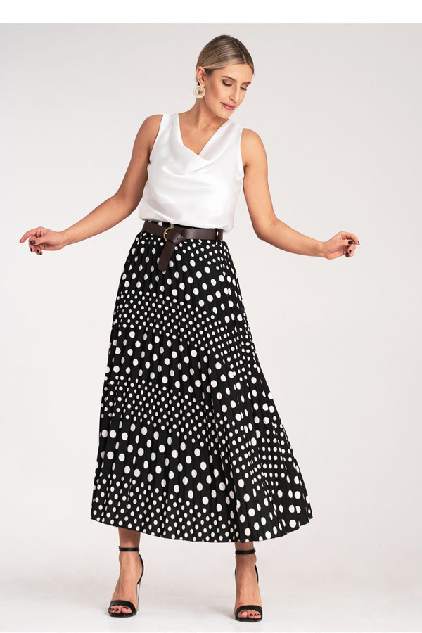 black - Skirt model 214850 Figl U704-214850