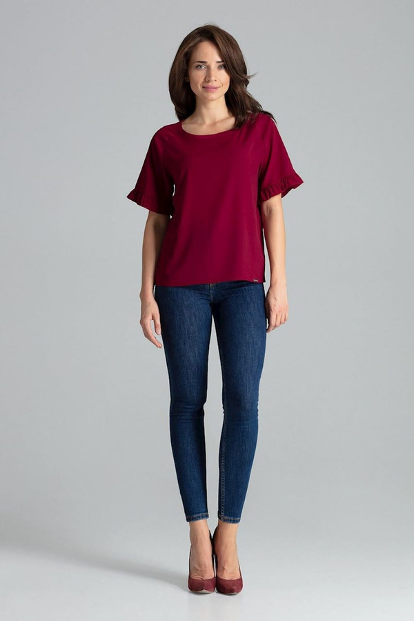 red - Blouse model 135905 Lenitif U704-135905