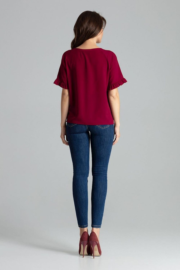 red - Blouse model 135905 Lenitif U704-135905