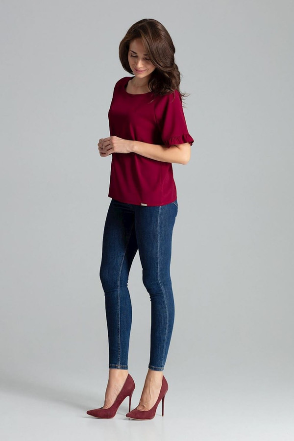 red - Blouse model 135905 Lenitif U704-135905