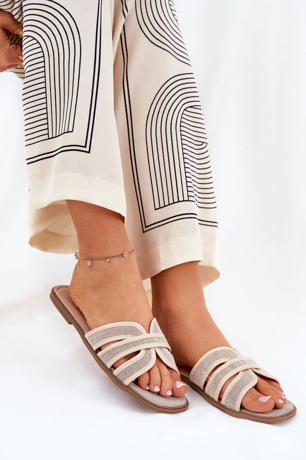 beige - Flip-flops model 209954 Step in style U704-209954
