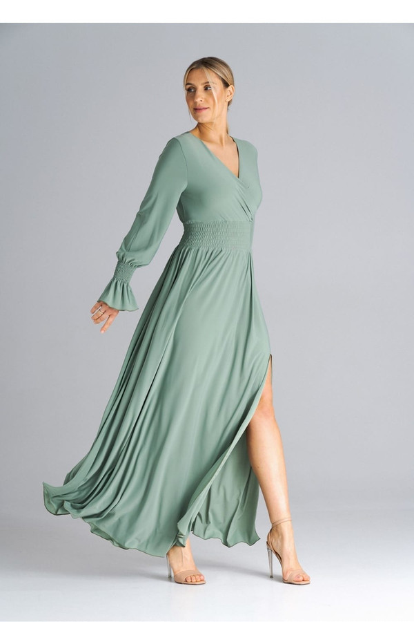 green - Daydress model 180859 Figl U704-180859