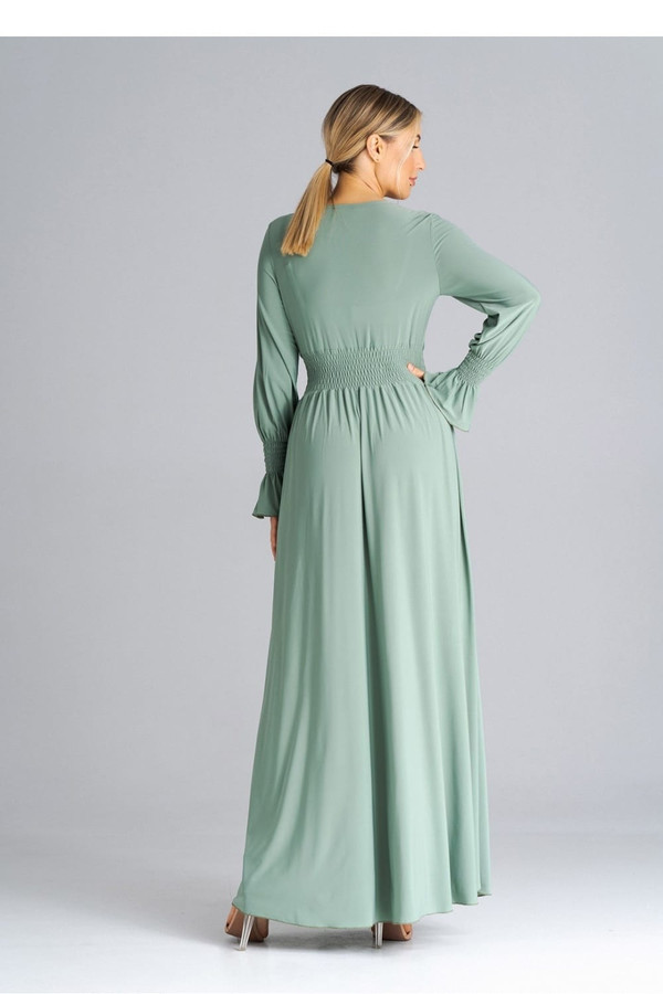 green - Daydress model 180859 Figl U704-180859