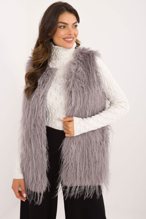 grey - Gilet model 200203 AT U704-200203