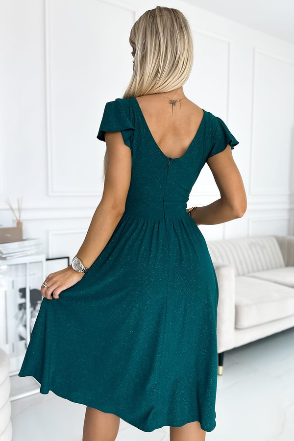 green - Evening dress model 190991 Numoco U704-190991