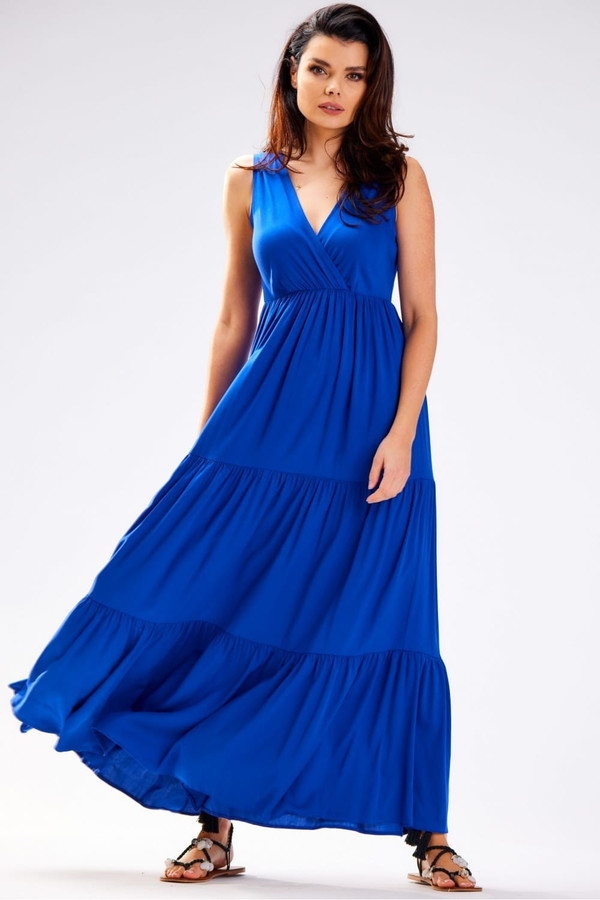 blue - Daydress model 181112 awama U704-181112