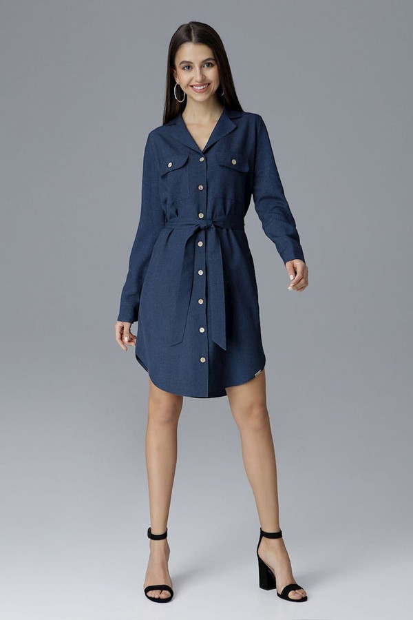 navy blue - Daydress model 126028 Figl U704-126028