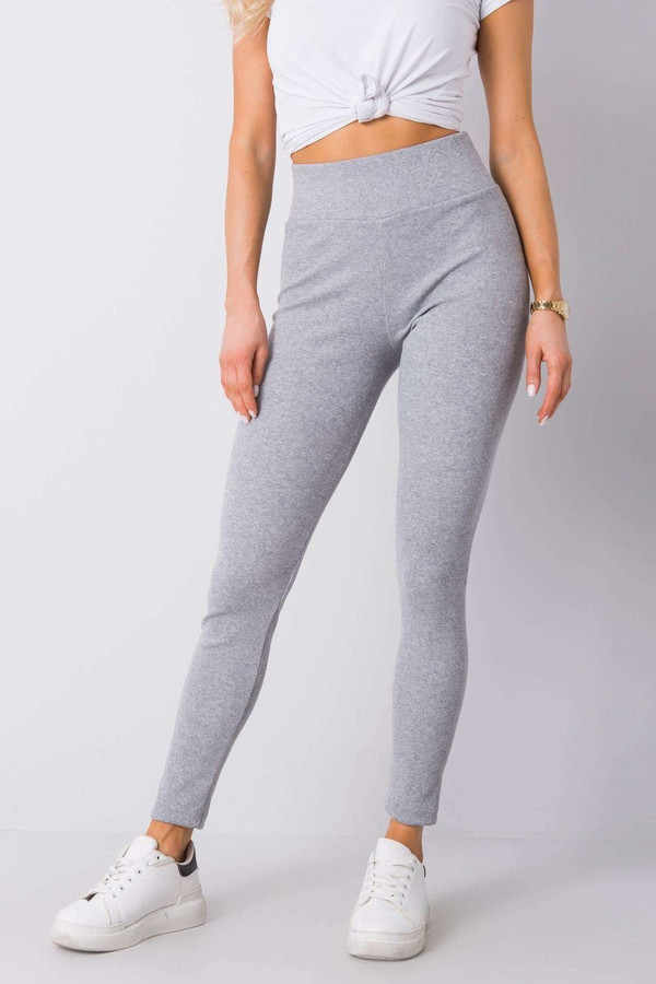 grey - Long leggings model 167293 BFG U704-167293