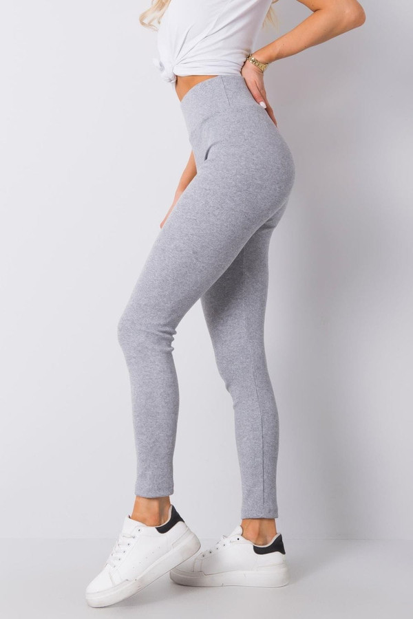 grey - Long leggings model 167293 BFG U704-167293