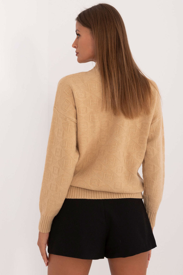 brown - Jumper model 200328 AT U704-200328
