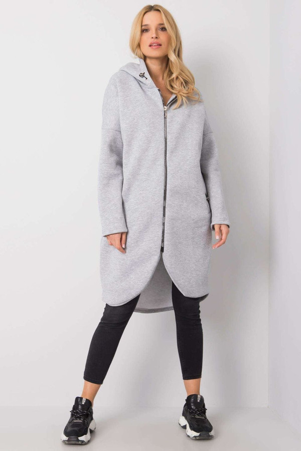 grey - Sweatshirt model 168761 Rue Paris U704-168761