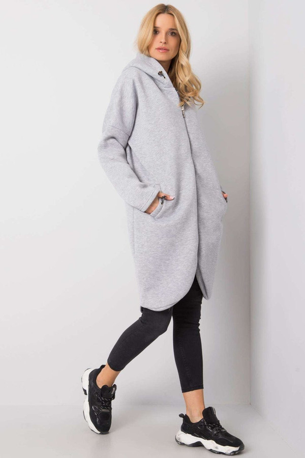 grey - Sweatshirt model 168761 Rue Paris U704-168761