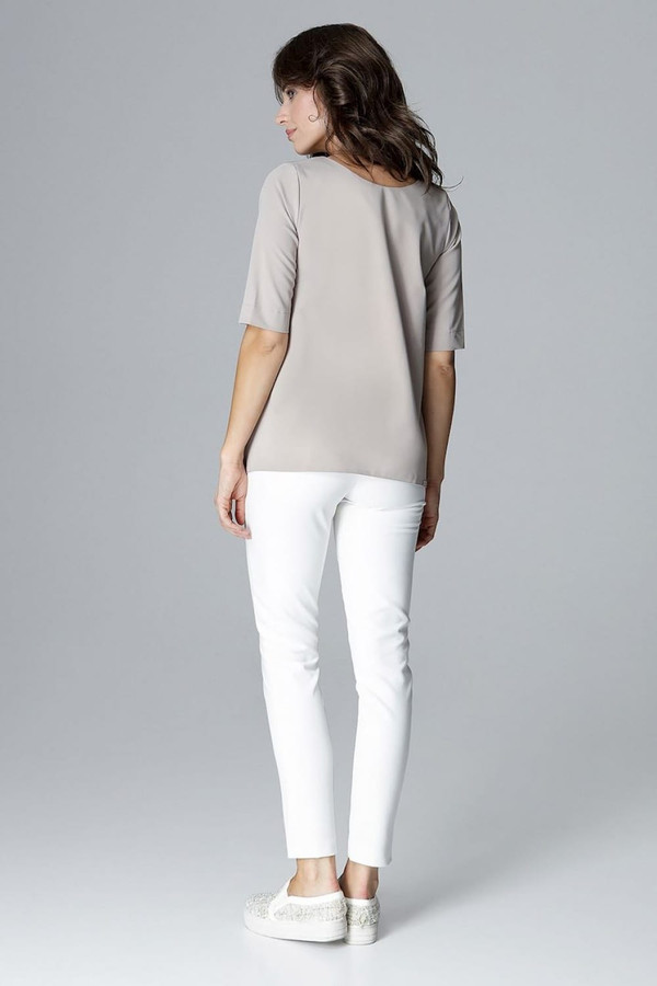 beige - Blouse model 123564 Lenitif U704-123564