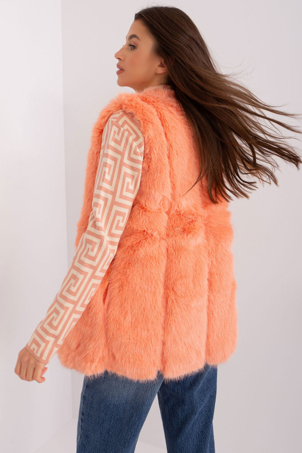 orange - Gilet model 186701 AT U704-186701