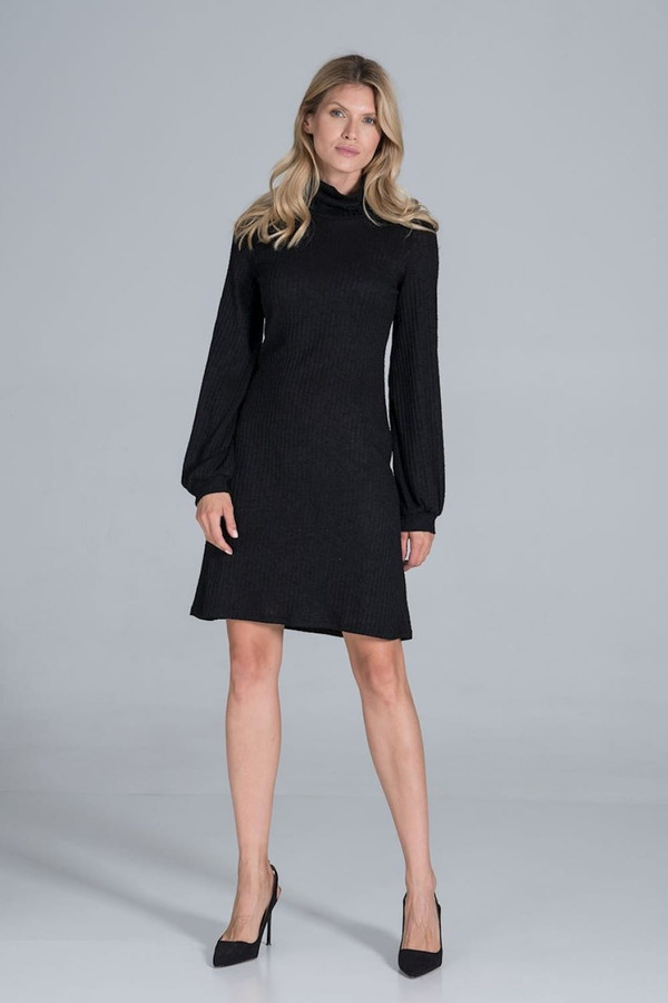 black - Daydress model 157494 Figl U704-157494