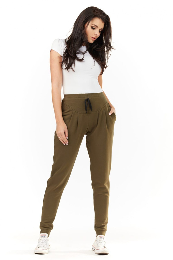 green - Tracksuit trousers model 109901 Infinite You U704-109901