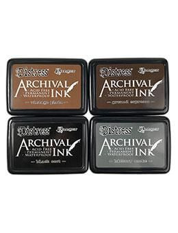 Ranger Tim Holtz Distress Archival Ink Pad Stack Basics N274-FC01077947