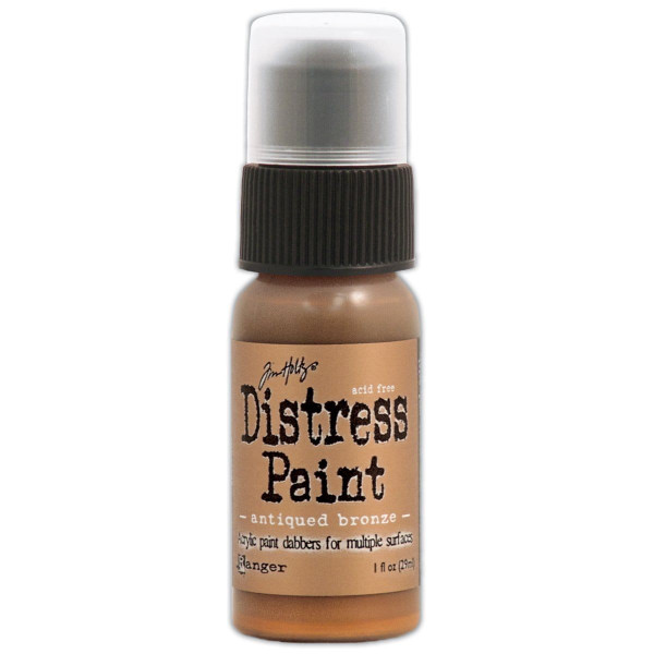 Ranger Tim Holtz Distress Paint Metallic Antiqued Bronze N274-MI01262562
