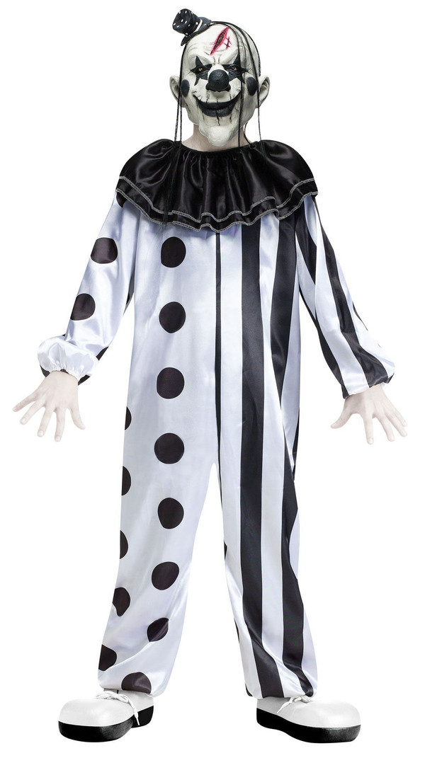 Fun Wolrd Boys Killer Clown Costume Medium 8to10 N274-FC01046589