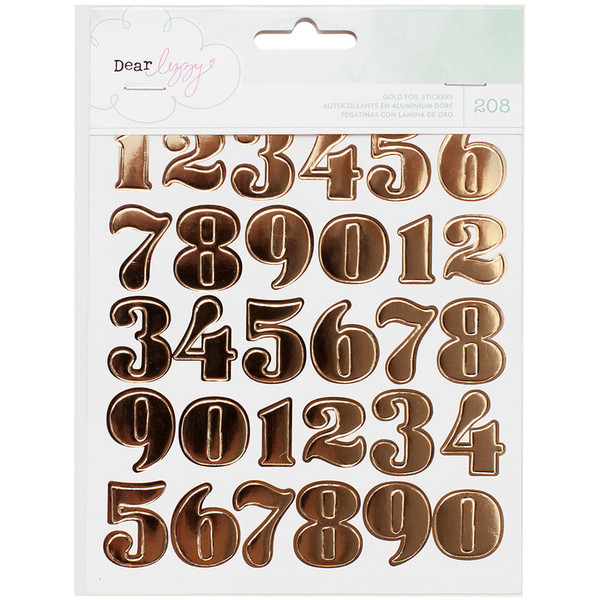 Fine and D and y Collection Sticker Book Gold Foil N274-MI01407913