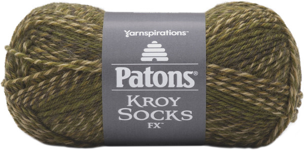 Spinrite Patons Kroy Socks FX Yarn Mossy 1 Pack of 1 Skein N274-FC01473546