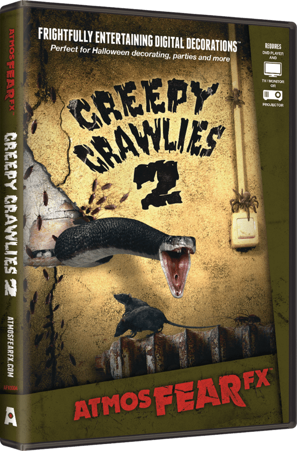 AtmosFEARfx Creepy Crawlies 2 Halloween Digital Decorations N274-CA101757269