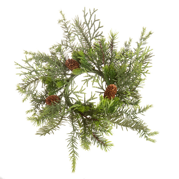 Mixed Pine C and le Ring 15 X 4 Inches N274-FC01601636
