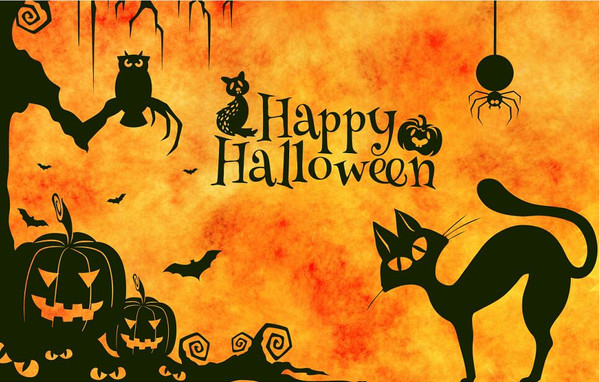 Size: 30x20 - Happy Halloween Stylish 30 20 Q119-CJJJYSZS00620-30x20